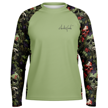 Chokefish™ Long Sleeve Every Day All Weather Skulls Shirt Men's-026